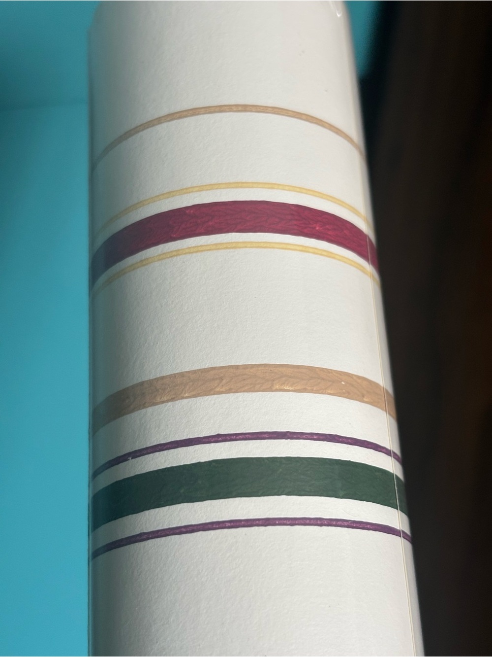 York Wallcovering / Wallpaper Striped Discontinued PL 699 R7